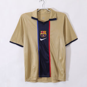 BARCELONA 2001/02 2ª EQUIPACIÓN